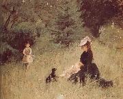 Berthe Morisot Meadow Germany oil painting artist